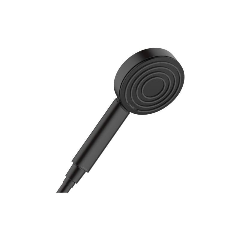 Hansgrohe - Pulsify s - Pommeau de douche Activation 105, 1 jet, noir mat 24120670