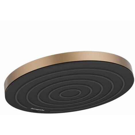Hansgrohe Pulsify S - Soffione doccia 260, getto singolo, bronzo spazzolato 24140140