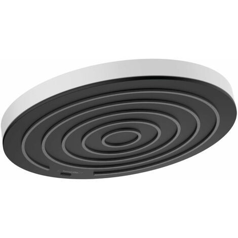 Hansgrohe Pulsify S - Soffione doccia 260, getto singolo, EcoSmart, bianco opaco 24141700