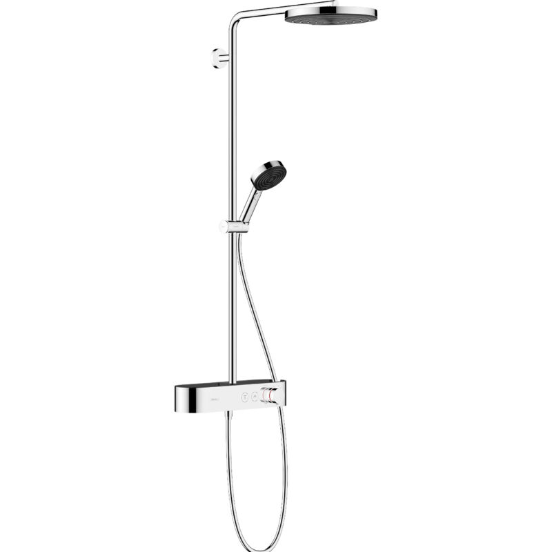 Hansgrohe - Colonne de douche 260 Pulsify s avec mitigeur thermostatique ShowerTablet Select 400 chromé 24220000