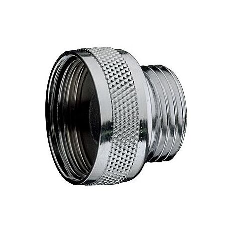 Hansgrohe – Raccord fileté DN20 x DN15 – Filetage femelle/mâle – Laiton chromé pour installations plomberie – Réducteur haute qualité
