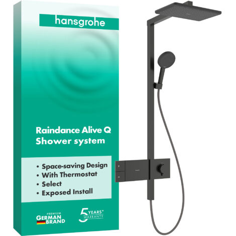 hansgrohe Raindance Alive Q Duschsystem 210/340 1jet mit