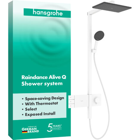 hansgrohe Raindance Alive Q système de douche 210/340 2jet avec