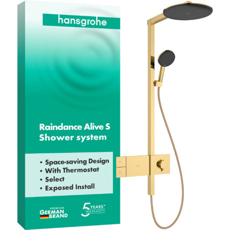 hansgrohe Raindance Alive S Duschsystem 300 1jet mit ShowerSelect