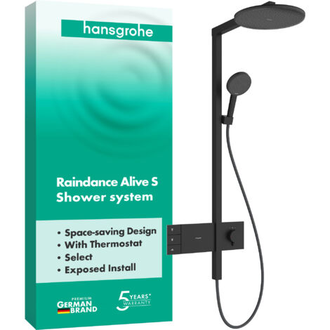 hansgrohe Raindance Alive S Duschsystem 300 2jet mit ShowerSelect