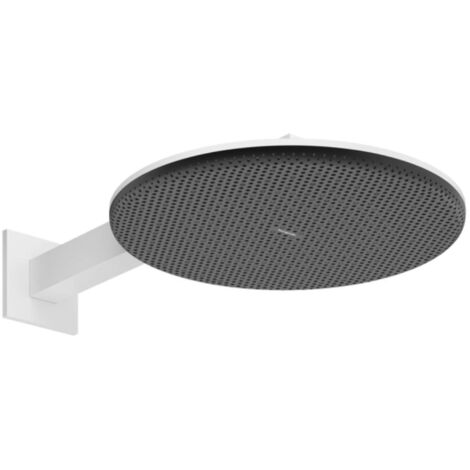 Hansgrohe Raindance Alive S - Rociador de ducha, diámetro 30 cm, 2 chorros, blanco mate 24540700