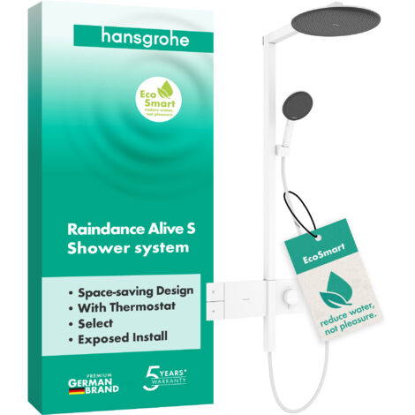hansgrohe Raindance Alive S système de douche 300 1jet EcoSmart
