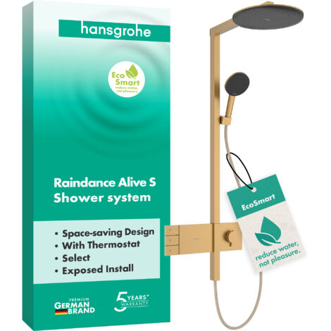 hansgrohe Raindance Alive S système de douche 300 2jet EcoSmart