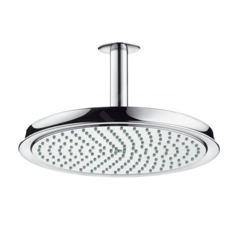Hansgrohe Raindance Classic - Douche de tête 240 Air, 1 jet avec amenée par plafond de 100 mm, chrome 27405000