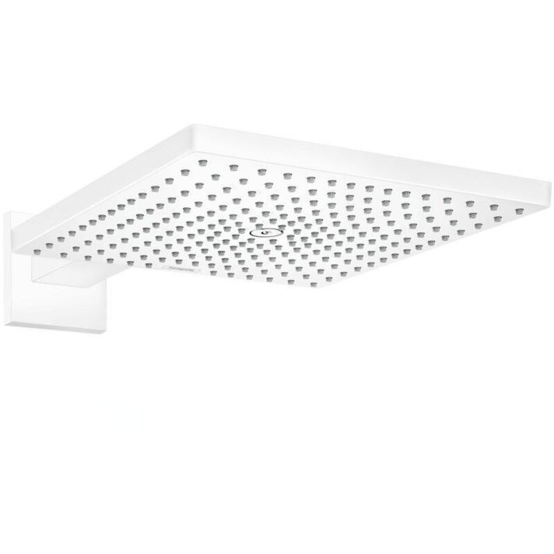 Douche de tête HANSGROHE Raindance E, 1 jet avec bras de douche blanc mat