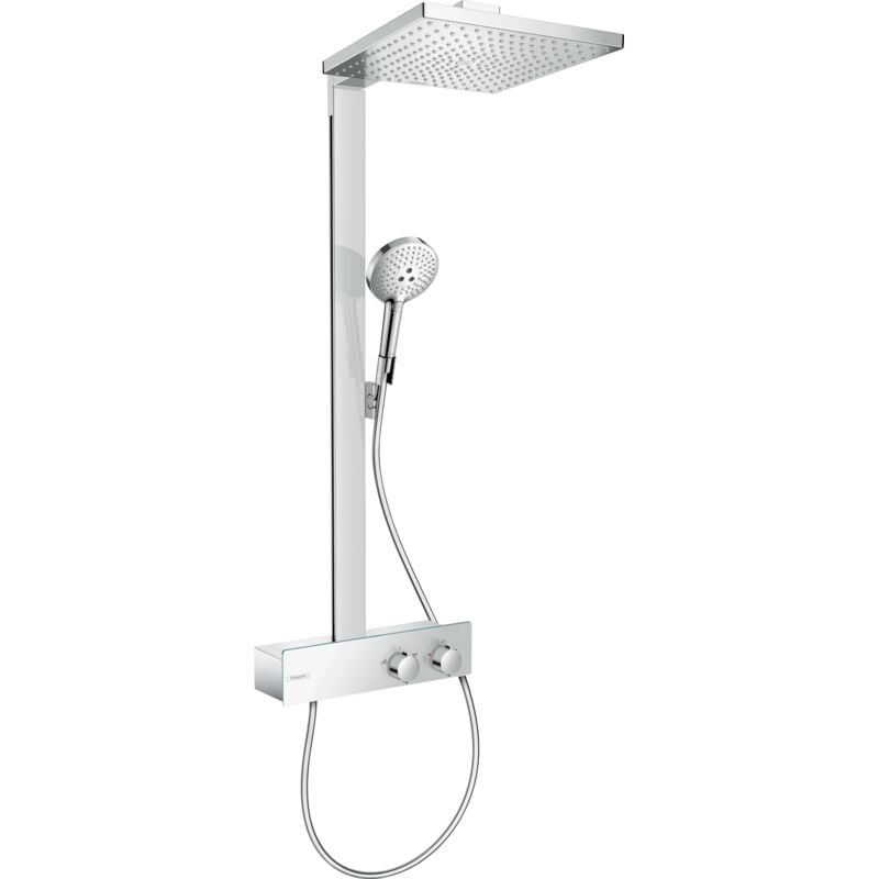 HANSGROHE Colonne de douche 300 1jet avec mitigeur thermostatique ShowerTablet 350 chromé Raindance E