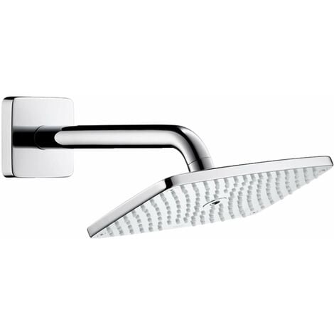Hansgrohe Raindance E - Soffione doccia 240, braccio doccia 24 cm, cromato 27370000