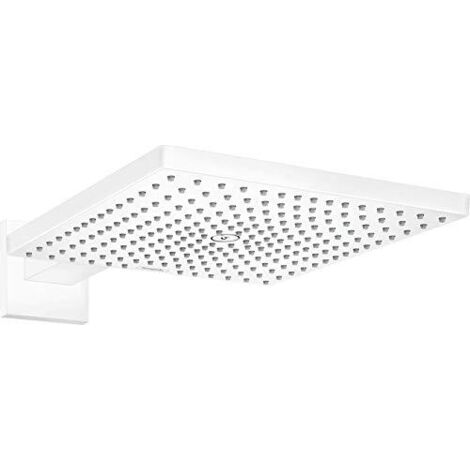 Hansgrohe Raindance E - Soffione doccia E 300 con braccio, bianco opaco 26238700