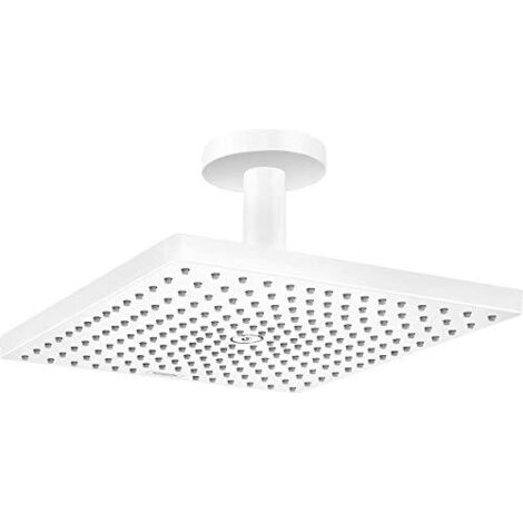 Hansgrohe Raindance E - Soffione doccia E 300, getto singolo, bianco opaco 26250700