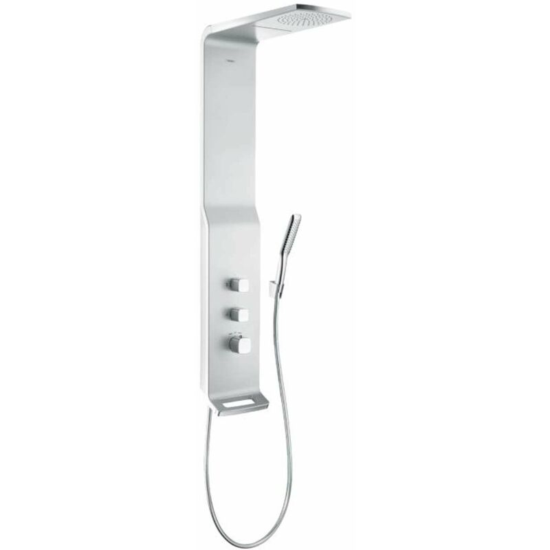 Hansgrohe - Raindance New - Pannello doccia Lift 180, 2 getti, cromo opaco 27008000