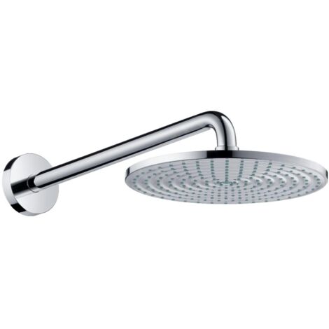 hansgrohe Raindance S 240 Douche de tête à air 27461000 1jet, débit 9,5 chromé , match2, EcoSmart