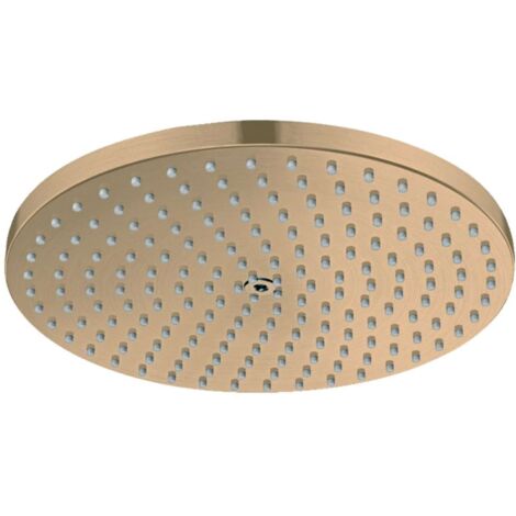 Hansgrohe Raindance S - Douche de tête, diamètre 24 cm, bronze brossé 27623140