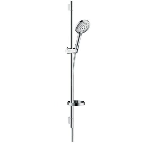hansgrohe Raindance Select 120 set de douche 26631000 S 120, chromé , barre de douche Unica 90 cm