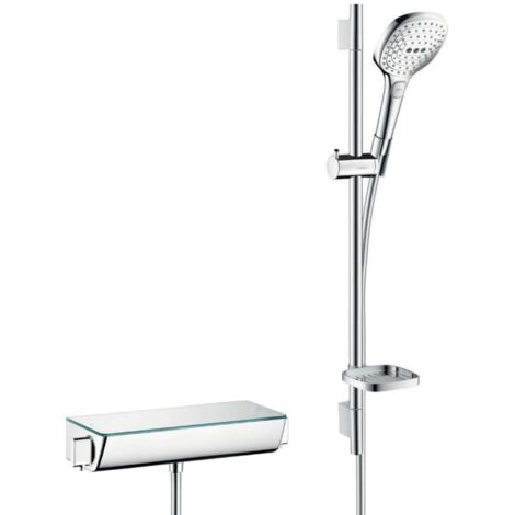 hansgrohe Raindance Select Brausesystem Aufputz 120 mit Ecostat
