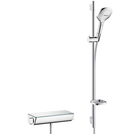 hansgrohe Raindance Select Brausesystem Aufputz 120 mit Ecostat
