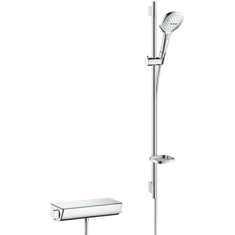 hansgrohe Raindance Select Brausesystem Aufputz 120 mit Ecostat