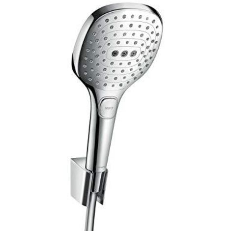 Hansgrohe Raindance Select E - Doccetta a mano E 120, 3 getti, con accessori, cromata 26700000
