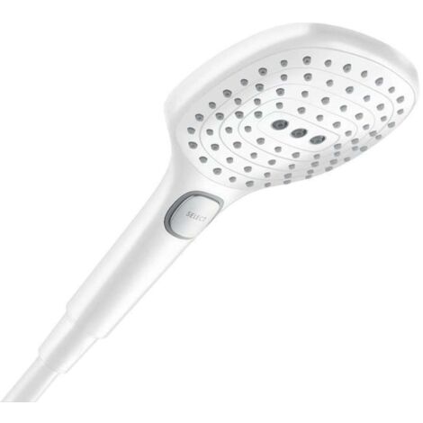 Hansgrohe Raindance Select E - Duschkopf 120 3jet, weißmatt 26520700