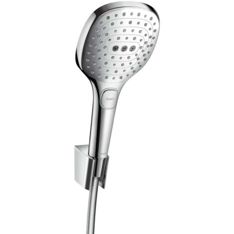 Hansgrohe Raindance Select E - Duschkopf 120, mit Zubehör, 3 Strahlen, verchromt 26720000