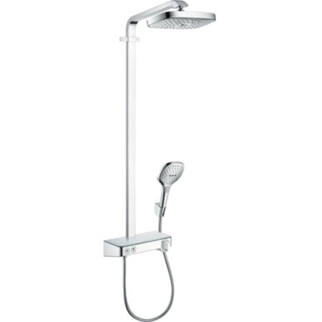 hansgrohe Raindance Select E Showerpipe 2jet, con termostato