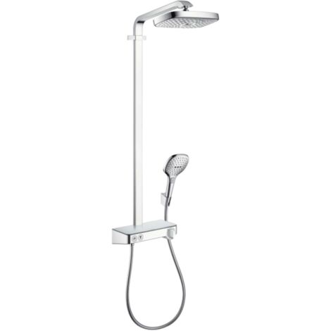 hansgrohe Raindance Select E Showerpipe 2jet, mit Thermostat