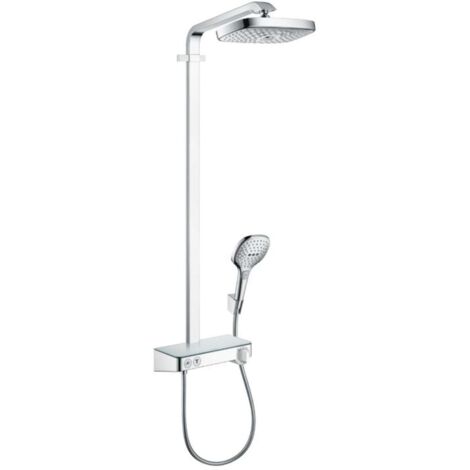 hansgrohe Raindance Select E Showerpipe 300 2jet mit ShowerTablet