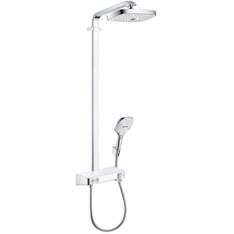 hansgrohe Raindance Select E Showerpipe 300 2jet mit ShowerTablet
