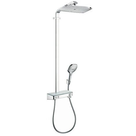 hansgrohe Raindance Select E360 1 jet Showerpipe, avec