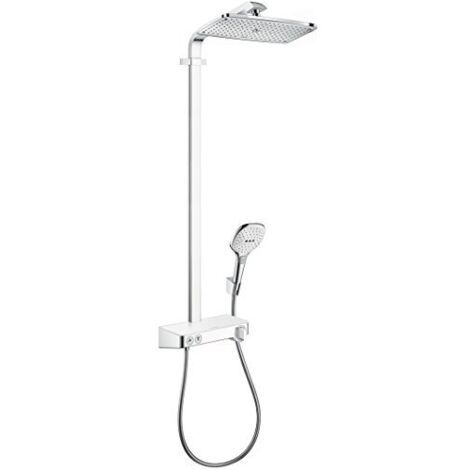 hansgrohe Raindance Select E360 1 jet Showerpipe, avec