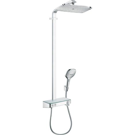 hansgrohe Raindance Select E360 1 jet Showerpipe, mit