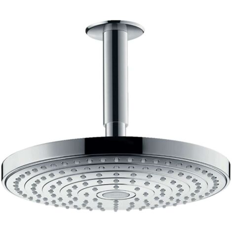 HANSGROHE Raindance Select S 240 ducha fija 2 jets EcoSmart 9 l min con conexión de techo cromada