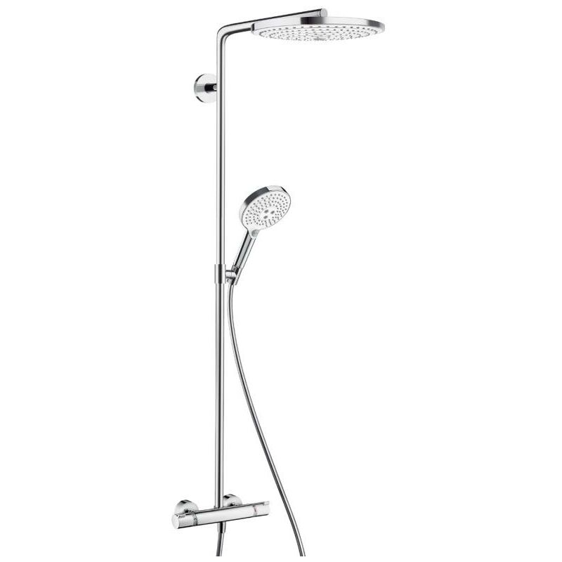 

Hansgrohe Raindance Select S 300 2jet con termostato, 27133, color: Cromado / Blanco - 27133400