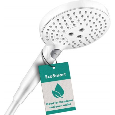 Hansgrohe Raindance Select S - Doccetta 120, 3 getti, EcoSmart, bianco opaco 26531700
