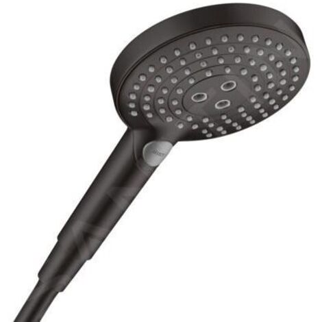 hansgrohe Raindance Select S douchette à main 26531670 noir mat, pomme de douche Ø125mm
