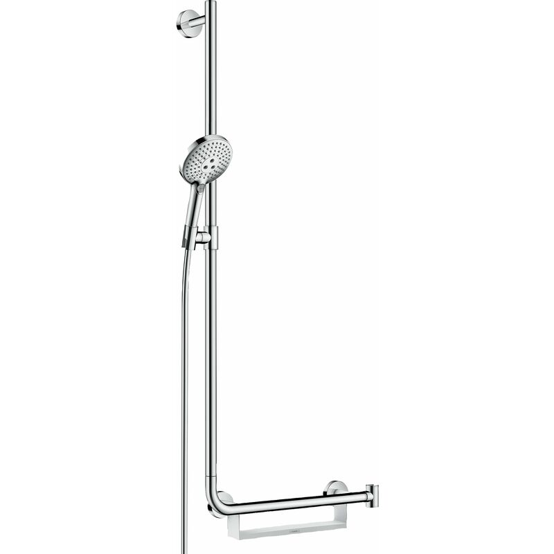 

Hansgrohe Raindance Select S Set de ducha 120 3jet con barra de ducha 110 cm a la izquierda, 26324, color: cromado - 26324000