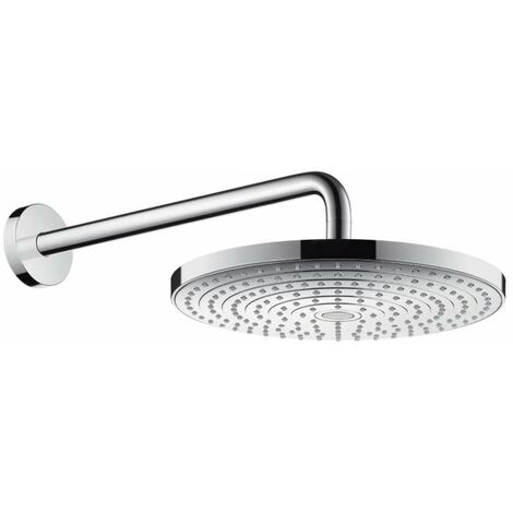 Hansgrohe Raindance Select S - Soffione doccia 300, 2 getti, braccio doccia 39 cm, cromato 27378000