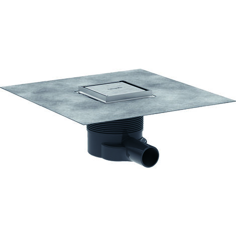 hansgrohe RainDrain Brilliance Komplettset Punktablauf, 100x100,