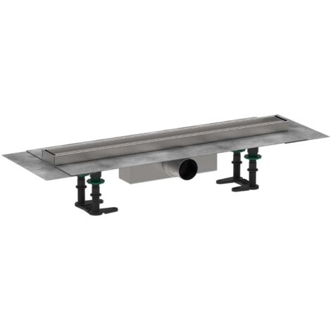 Hansgrohe RainDrain Compact - Canaleta de ducha 60 cm, para baldosas, con rejilla 56175000
