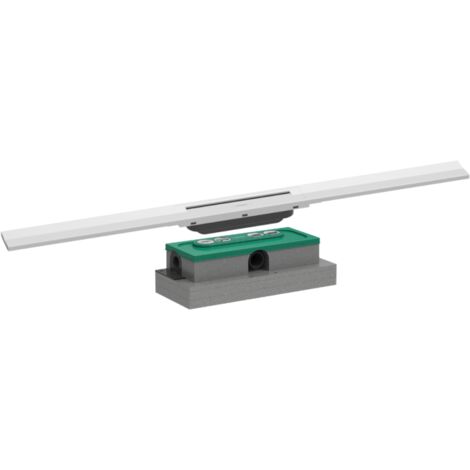 HANSGROHE RainDrain Flex 90 desagüe de ducha Blanco mate + Cuerpo empotrado de baja altura