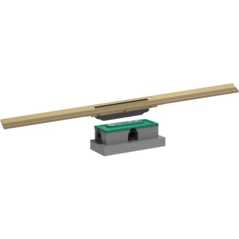 HANSGROHE RainDrain Flex 90 desagüe de ducha Bronce cepillado + Cuerpo empotrado estándar