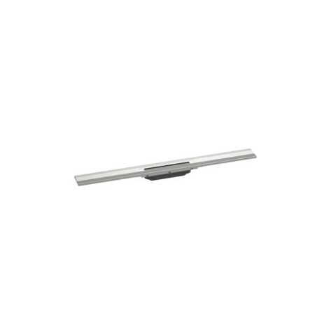 Hansgrohe RainDrain Flex Fertigset Duschrinne, kürzbar zur Wandmontage 1000 mm Mattweiß
