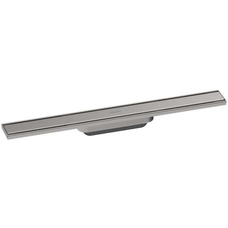 Hansgrohe RainDrain Original - Duschrinne 70 cm, mit Gitter, Edelstahl gebürstet 56197800