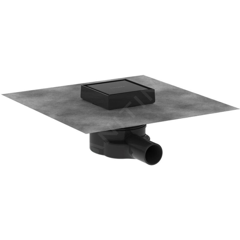 Hansgrohe - RainDrain Point, set complet, écoulement ponctuel,