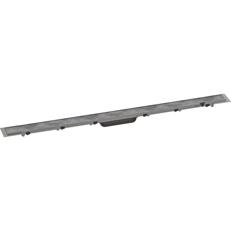 Hansgrohe RainDrain Rock Duschrinne 1000 mm kürzbar und befliesbar, 56033000 56033000