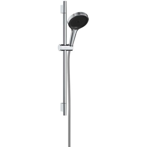 Hansgrohe Rainfinity - Conjunto de ducha, flexo y barra, 3 chorros, EcoSmart,cromo 28746000